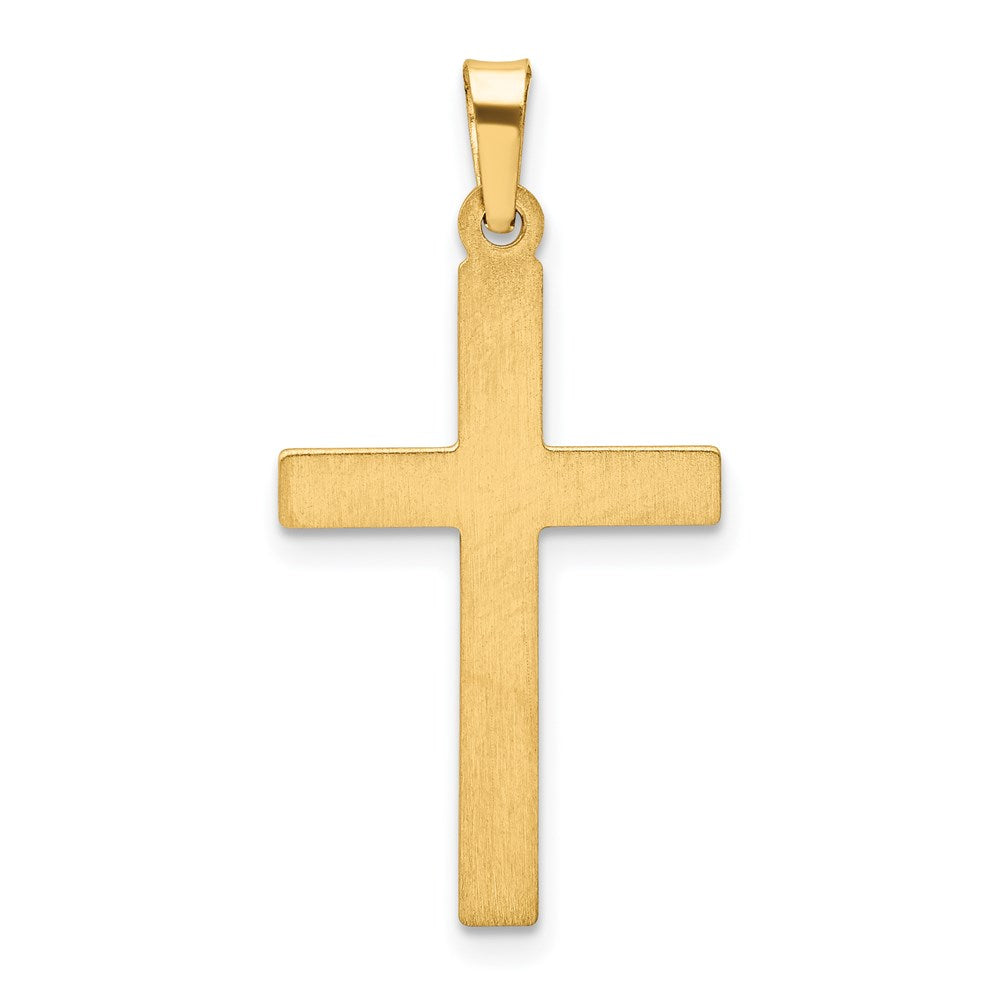 Gold Latin Cross Pendant