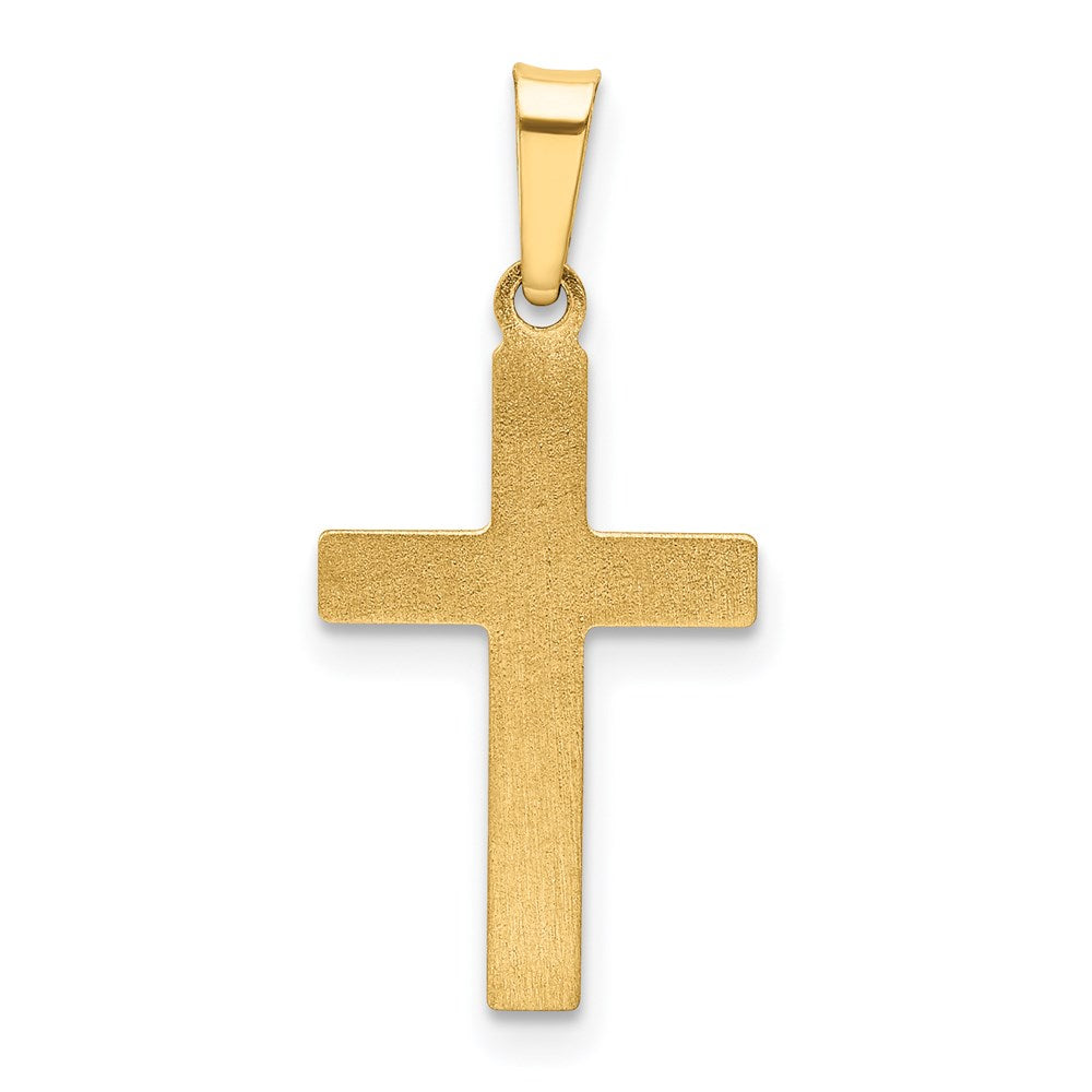 Gold Latin Cross Pendant