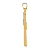 Gold Latin Cross Pendant