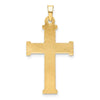 Gold Latin Cross Pendant