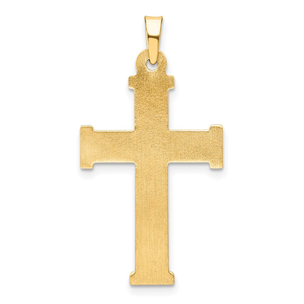 Gold Latin Cross Pendant