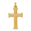 Gold Latin Cross Pendant