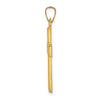 Gold Latin Cross Pendant