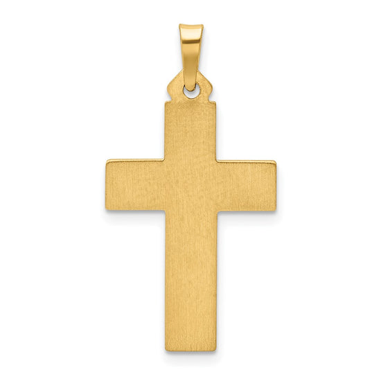 Gold Latin Cross Pendant
