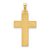 Gold Latin Cross Pendant