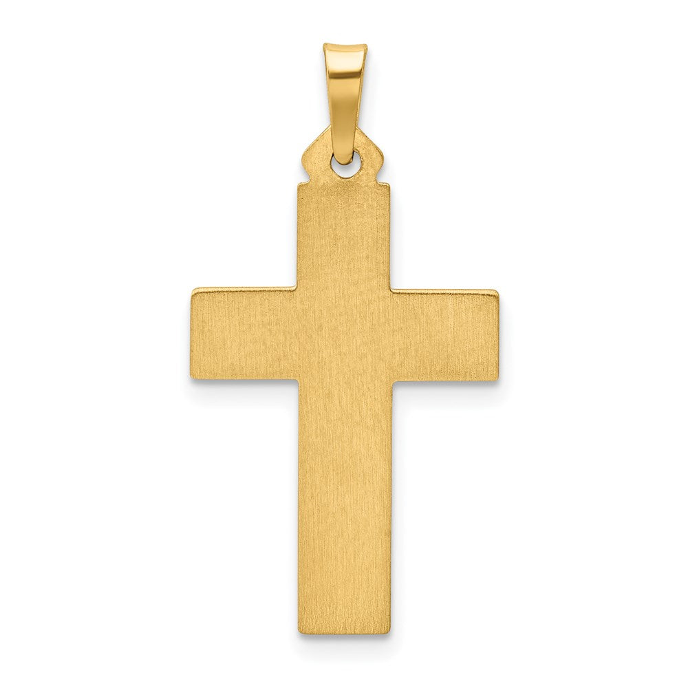 Gold Latin Cross Pendant