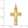 Gold Latin Cross Pendant