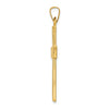 Gold Latin Cross Pendant