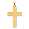 Gold Latin Cross Pendant