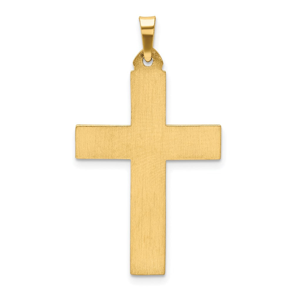 Gold Latin Cross Pendant