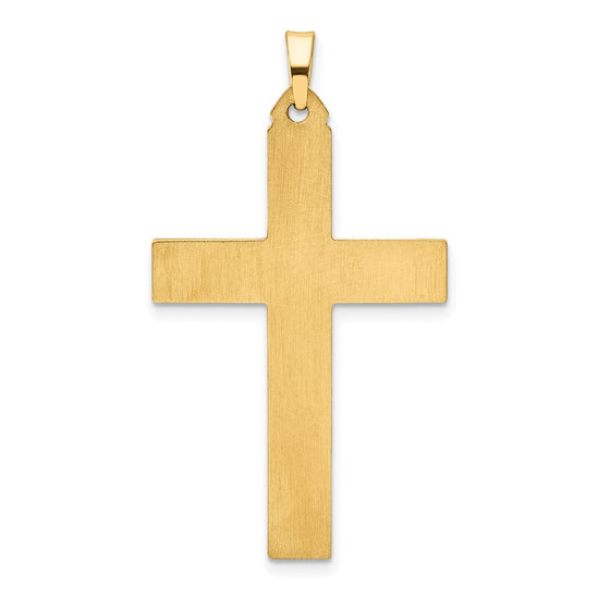 Gold Latin Cross Pendant