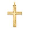 Gold Latin Cross Pendant