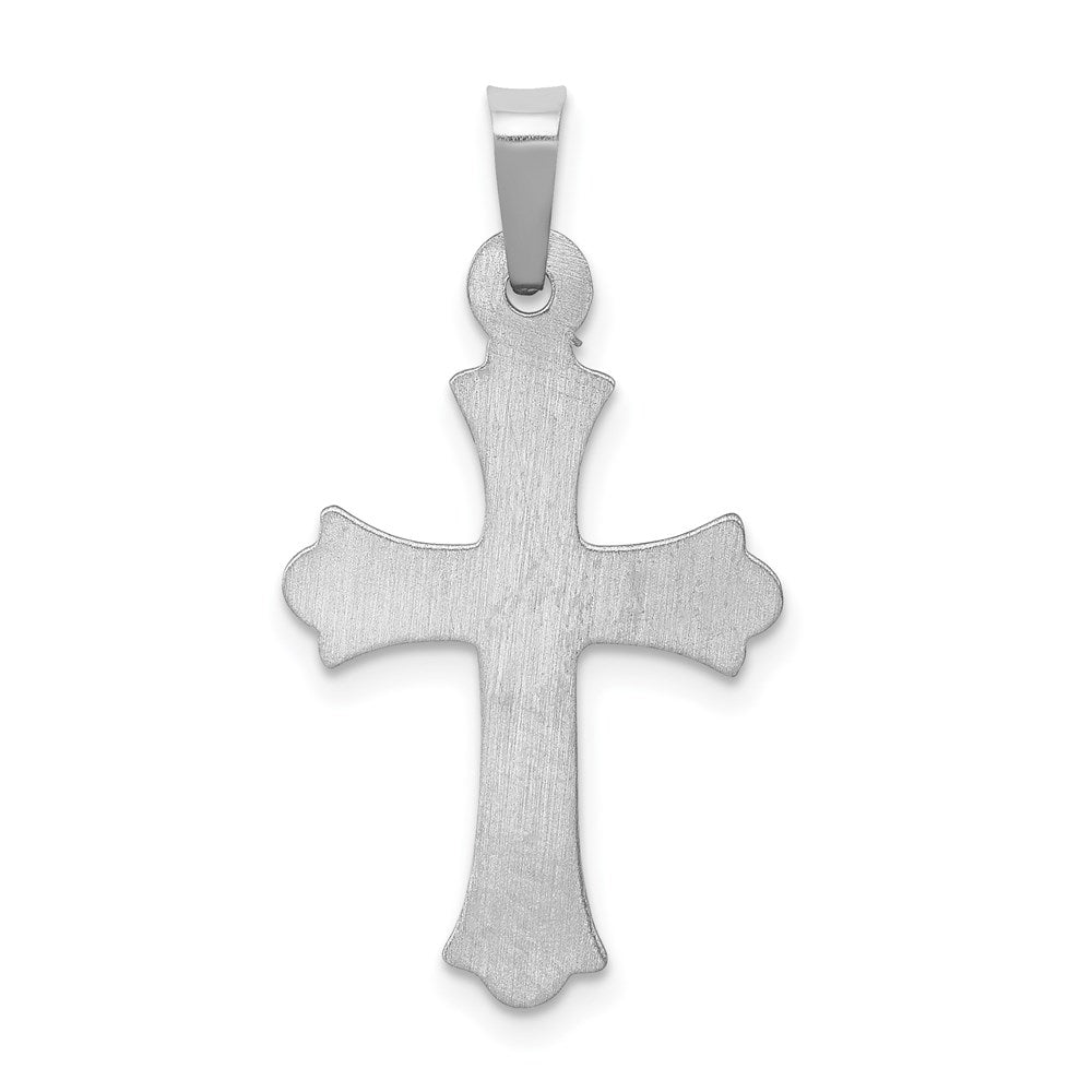 Gold Fleur de lis Cross Pendant