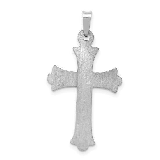 Gold Fleur de lis Cross Pendant