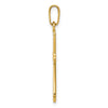 14k Polished Cross Pendant