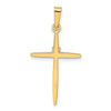 Gold Diamond Accent Cross Pendant