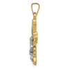 Gold INRI Crucifix Pendants