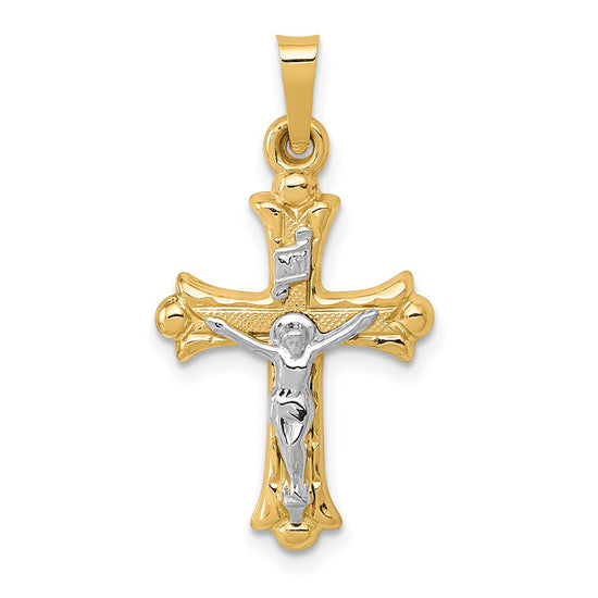 Gold INRI Crucifix Pendants