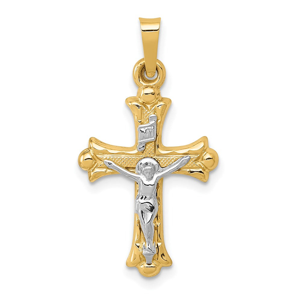 Gold INRI Crucifix Pendants