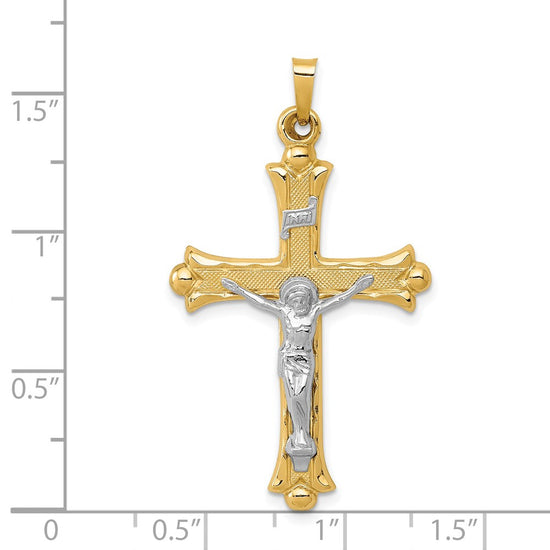 Gold INRI Crucifix Pendants