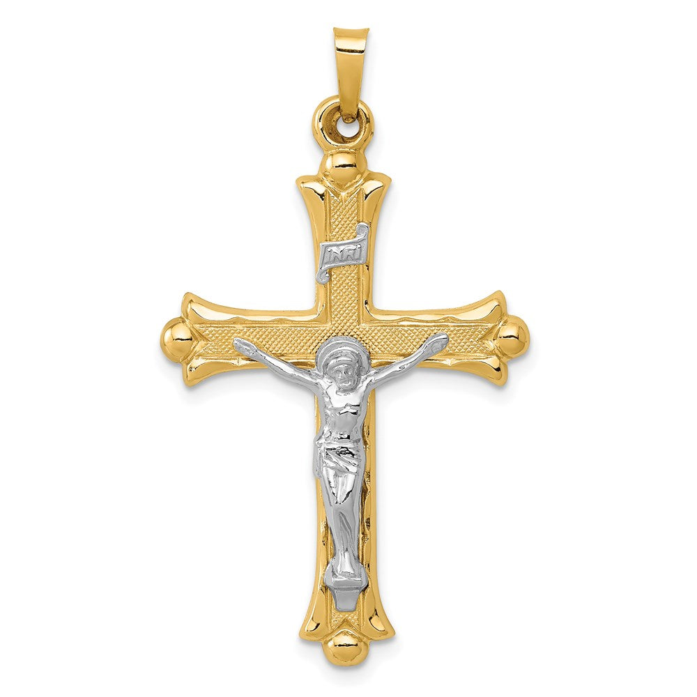 Gold INRI Crucifix Pendants