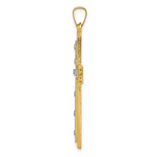 Gold Latin Cross Pendant