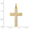 Gold Latin Cross Pendant