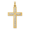 Gold Latin Cross Pendant