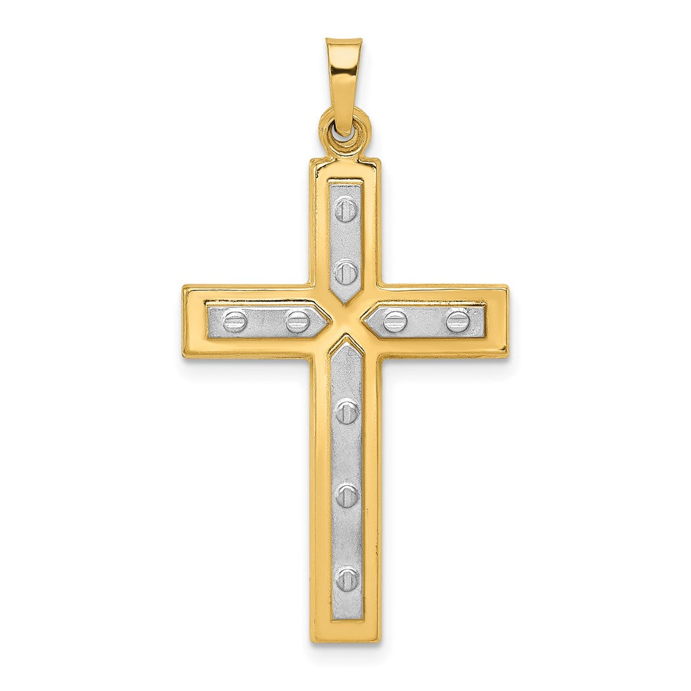 Gold Latin Cross Pendant