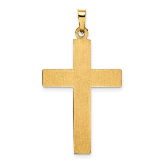 Gold Latin Cross Pendant