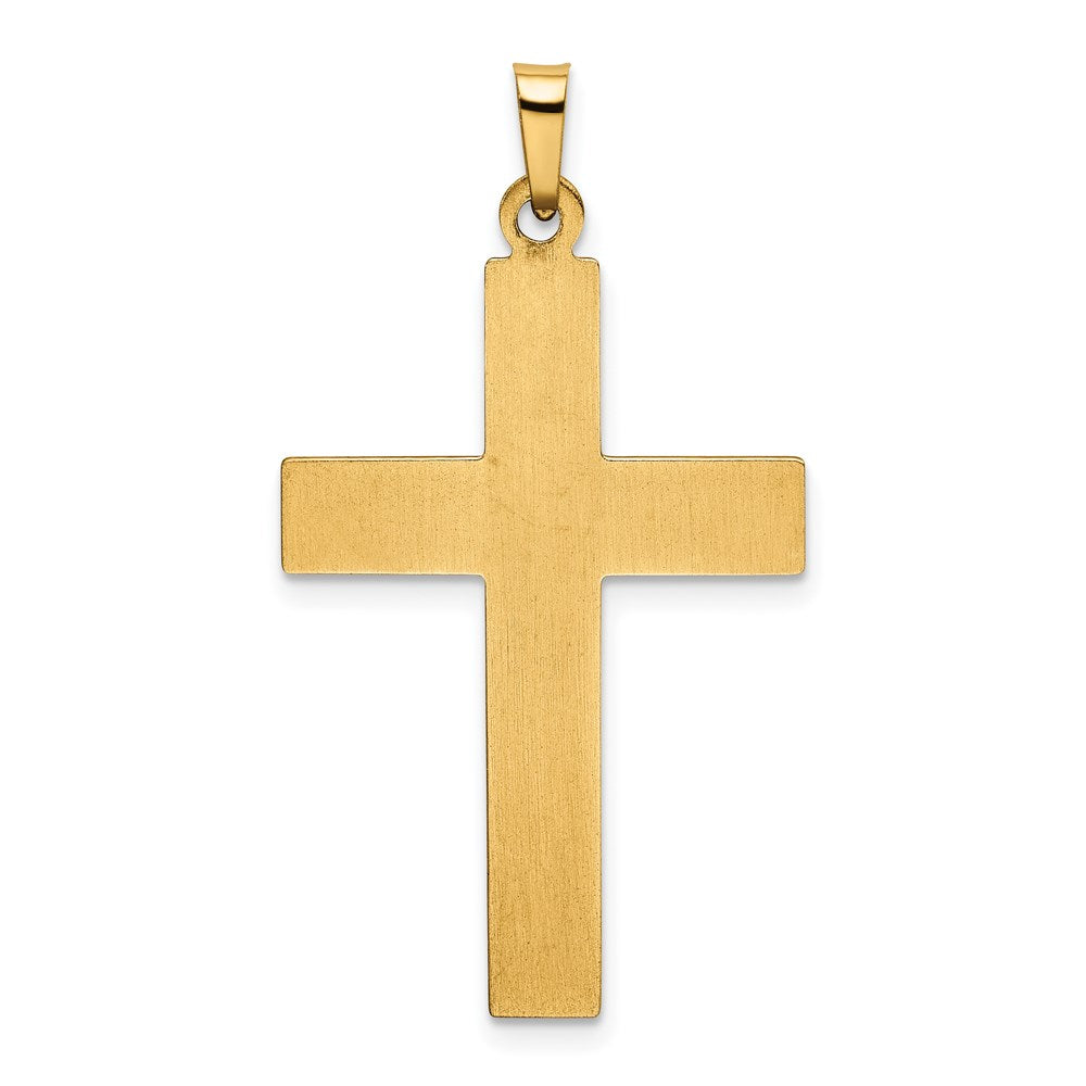 Gold Latin Cross Pendant
