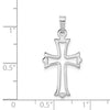 Gold Fleur de lis Cross PEndant