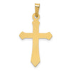 Gold Passion Cross Pendant