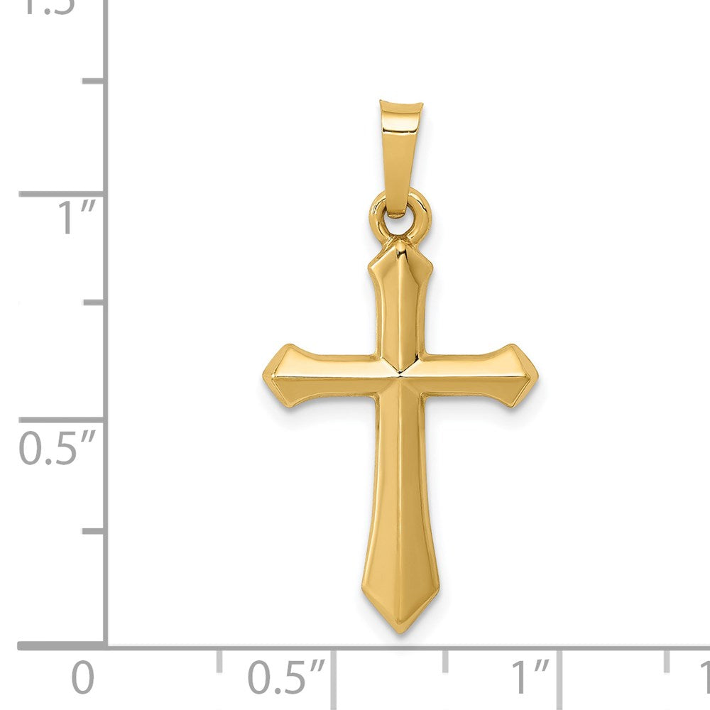 Gold Passion Cross Pendant