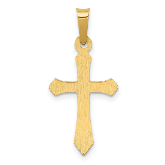 Gold Passion Cross Pendant