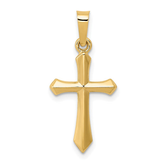 Gold Passion Cross Pendant