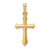Gold Passion Cross Pendant
