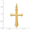 Gold Passion Cross Pendant