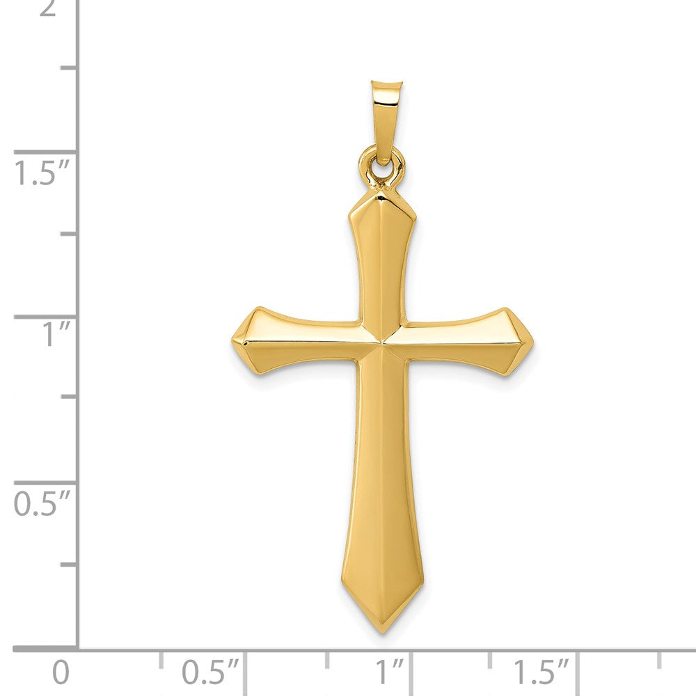 Gold Passion Cross Pendant