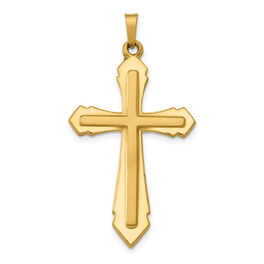 Gold Passion Cross Pendant