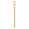 Gold Passion Cross Pendant