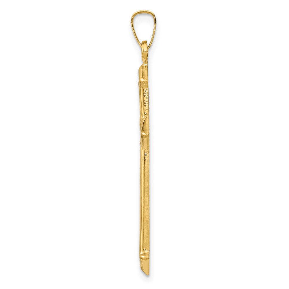 Gold Passion Cross Pendant