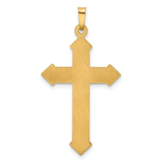 Gold Passion Cross Pendant