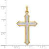 Gold Passion Cross Pendant