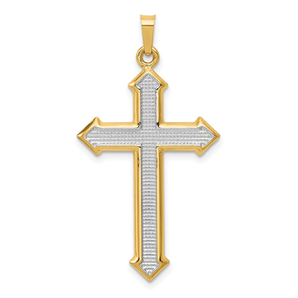 Gold Passion Cross Pendant