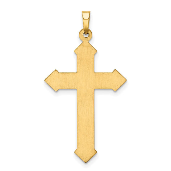 Gold Passion Cross Pendant