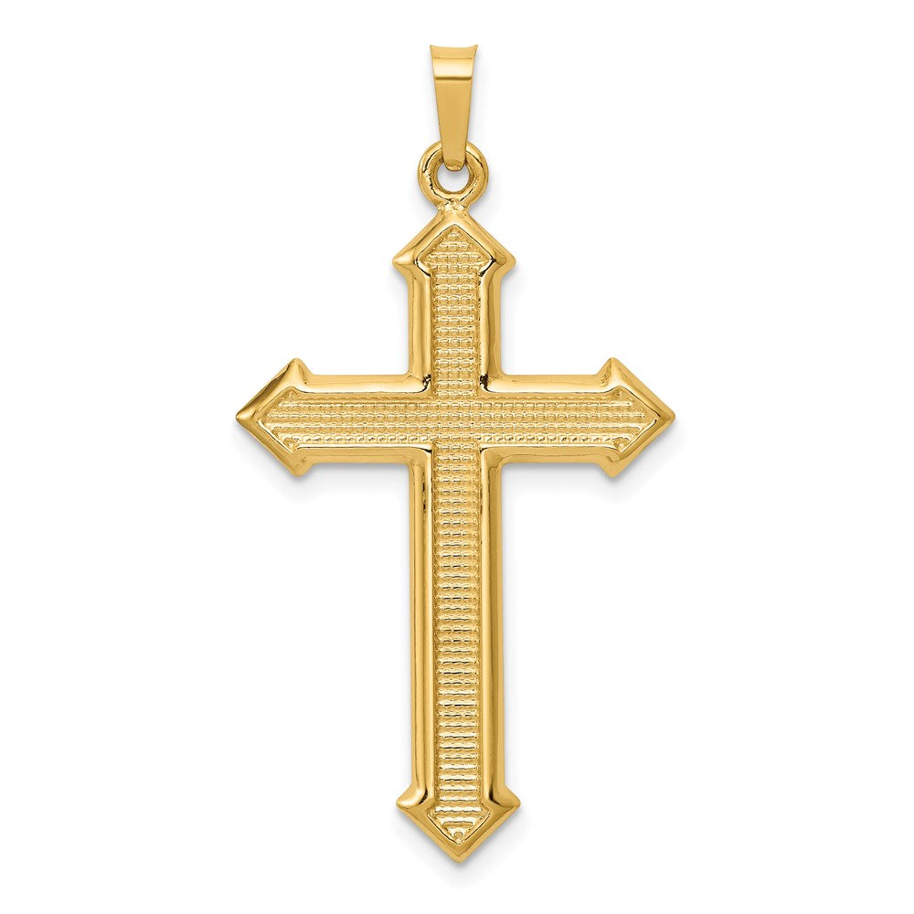 Gold Passion Cross Pendant