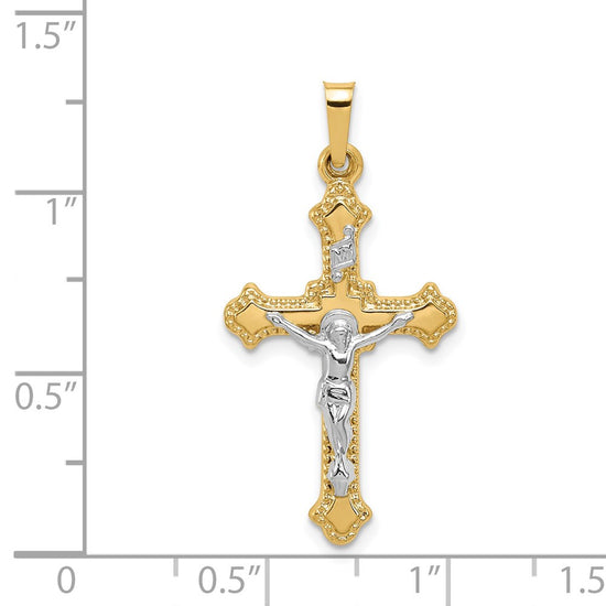 Gold INRI Crucifix Pendants