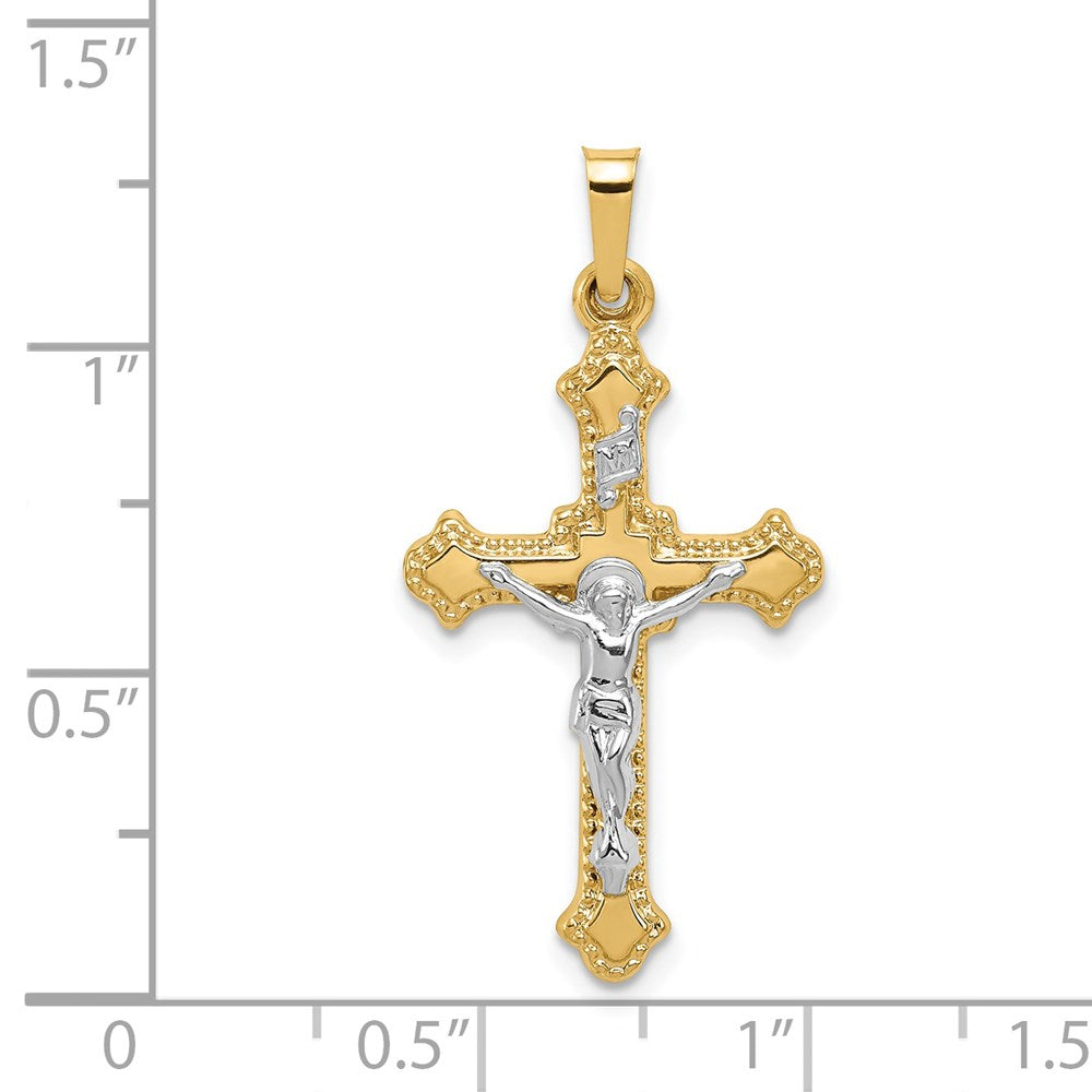 Gold INRI Crucifix Pendants