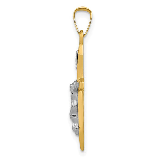 Gold INRI Cross Pendants